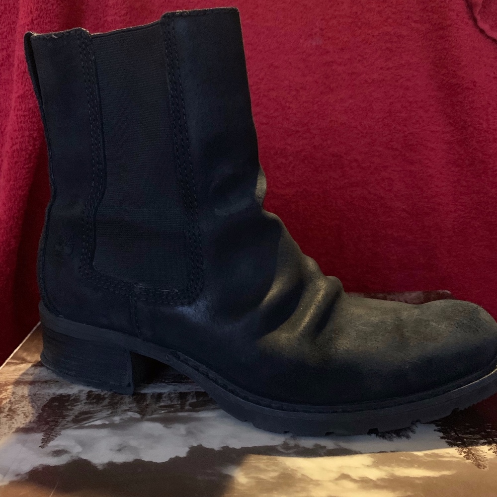 Timberland suede mid calf boot